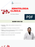 Slides Aula 1 - Hematologia CL Nica - Prof. Brunno C Mara-1