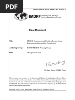 IMDRF MDSAP WG FD N11 (Edition 2) - 0921