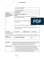 Travel - Written Assessment