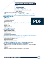 Internal Medicine Mid MCQ