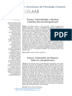 Diagramacao, ARTIGO 6 Trauma Vulnerabilidade e Memória