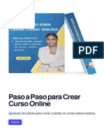 Paso A Paso para Crear Curso Online