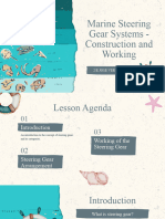 Marine Steering Gear Systems Construction and Working