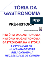 História Da Gastronomia