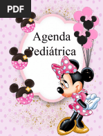 Agendas Pediatricas Minnie Globos.