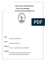 Informe 3 de Topografía