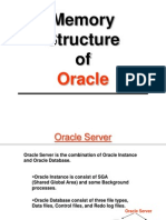 Memory Structure of Oracle