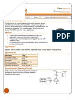 Buzzer Datasheet