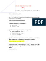 Derecho Civil y Procesal Civil