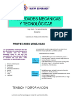 Propiedades Mecánicas y Tecnológicas