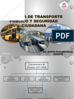 3 Exposicion Gerencia de Transporte Publico y Seguridad Ciudadana