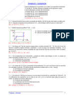 Trabajo y Energía Hoja Nº 3