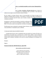 Principales Tópicos Literarios y Su Relación Temática Con Los Textos