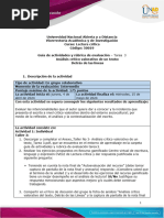 Guía de Actividades y Rúbrica de Evaluación - Unidad 2 - Tarea 3 - Análisis Crítico Valorativo de Un Texto Detrás de Las Líneas