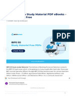 IBPS SO Study Material PDF Ebooks - Download For Free