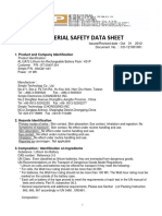 MSDS 934Q2114H MSDS 2012 (110-0305H) 2