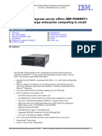 8202 E4D IBM Power7+ Data - Sheet