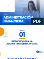 Modulo 01 - Adm Financiera