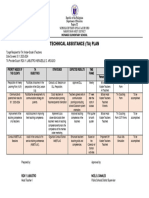 Technical Assistance Plan