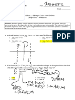 AP Precalculus Exam A Answers Explanations