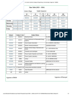 EEE Time Table