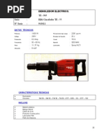 Demoledor Electrico TE - 905 Hilti