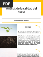 Analisis de La Calidad Del Suelo