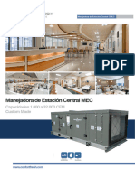 Catalogo Manejadora Estacion Central MEC - Comfort