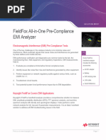 FieldFox All in One Pre Compliance EMI Analyzer