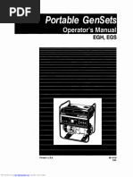 Manual Onan Pro 6000 Egh