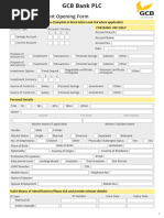 Link2Home Account Opening Form New