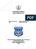 Program Kerja Wali Kelas Vi A