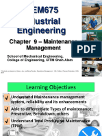 Chapter 9 Maintenance Management