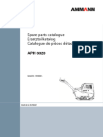 AMMANN APH 6020 Ab 11040481 Onderdelenboek