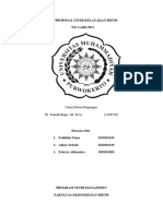 PROPOSAL STUDI KELAYAKAN BISNIS ( - Kelompok8