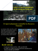 Derecho Ambiental. Legislacion Aprovechamiento de Recursos Naturales