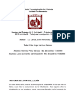 2019 Actividad 2 - Trabajo de Investigación - 2019 Actividad 2 - Trabajo de Investigación - Virtualización