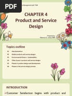 Product and Service Design