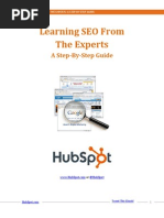 Learning SEO From The Experts: A Step-By-Step Guide