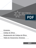 Ilustre Colegio de Abogados - Estatutos 2019