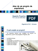 2 - Principais Desenhos de Um Projeto