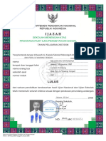 Ijazah Aritonang