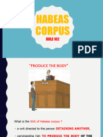 Habeas Corpus Presentation-112619