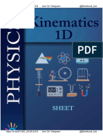 Kinematics 1D