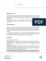 Contrato Didáctico Modelo C4 - Mujer Digital Junior Achievement Costa Rica Ismenia Nieto Arauz