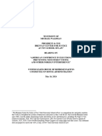 Testimony On American Confidence in Elections: Preventing Noncitizen Voting and Other Foreign Interference Before The United States House Committee On House Administration