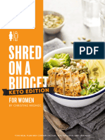 6 Week Budget Keto Shred Women