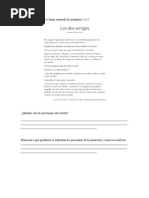 Lee El Siguiente Texto y Luego Responde Las Preguntas 1 A 5