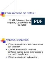 Comunicacion de Datos