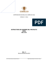 SIC-I-010 - Instructivo Estructura de Quiebre Del Proyecto - Rev1